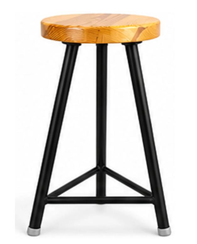 HNT Furniture Stools Bar Metal Black_3