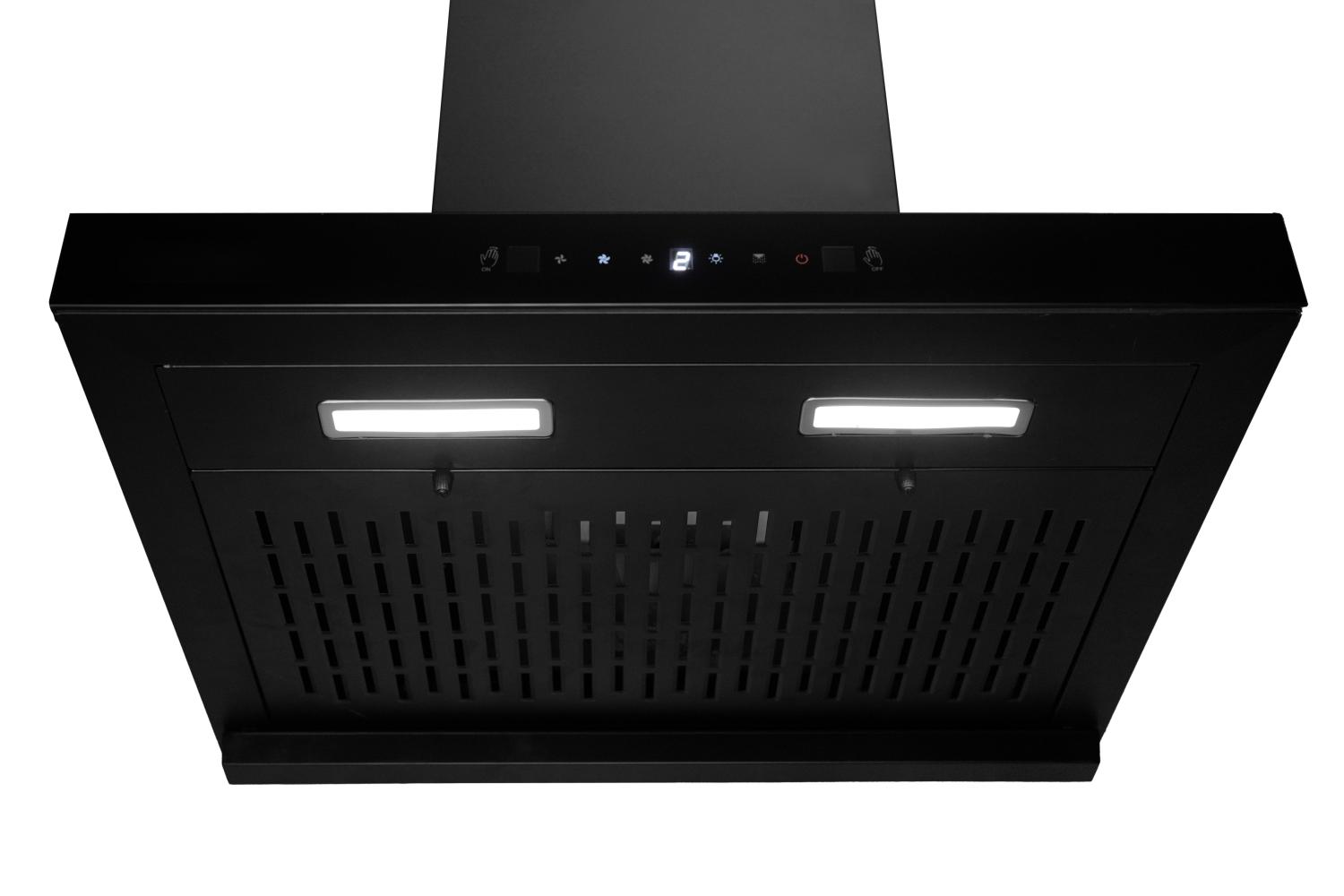 OEM 504 60 Black Wall Mounted Chimney 1400 CMH_2