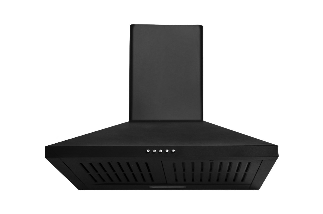 OEM 301 60 Black Wall Mounted Chimney 1100 CMH_0
