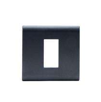 CPL CV5101 1 Module Dark Grey Modular Switch Plate Cover_0