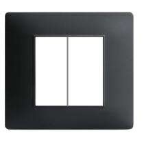 CPL CV5102 2 Module Dark Grey Modular Switch Plate Cover_0