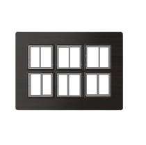 CPL CV5112 12 Module Black Modular Switch Plate Cover_0