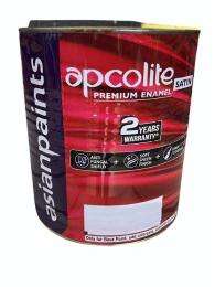 Asian Paints Satin Solvent Based Black Apcolite Premium Enamel Paints Low Sheen_0