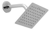 Hindware Overhead Single Flow Shower 8 x 8 inch Stainless Steel_0