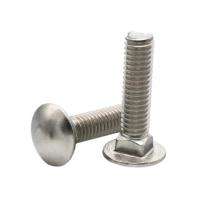 MNIS Cup Head Square Neck Carriage Bolt M6 DIN 6923 8.8_0