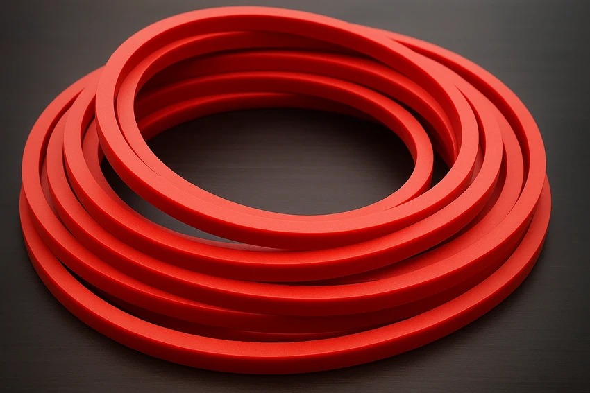 UMABOND 310 mm Silicone 4 mm Ring Type Joint Gaskets 60 Shore A_1