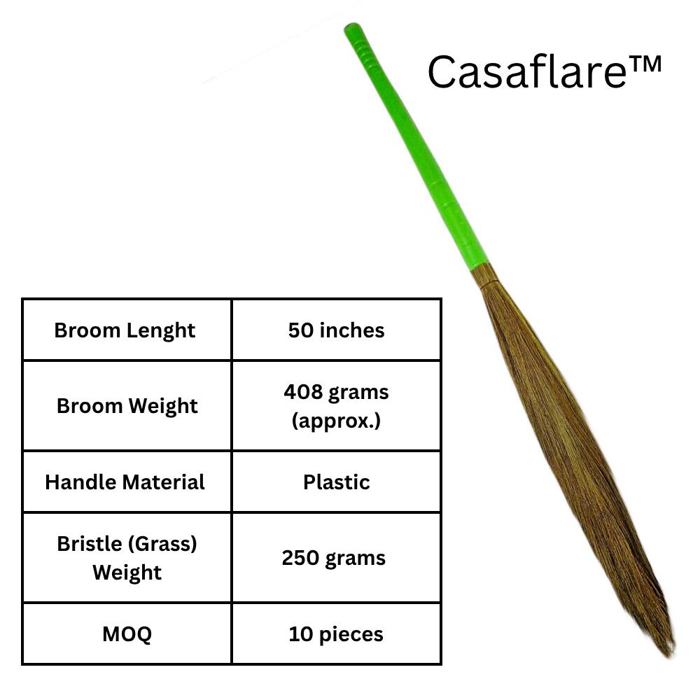 Casaflare Grass Soft Floor Broom 50 inch Green (Multicolour)_1