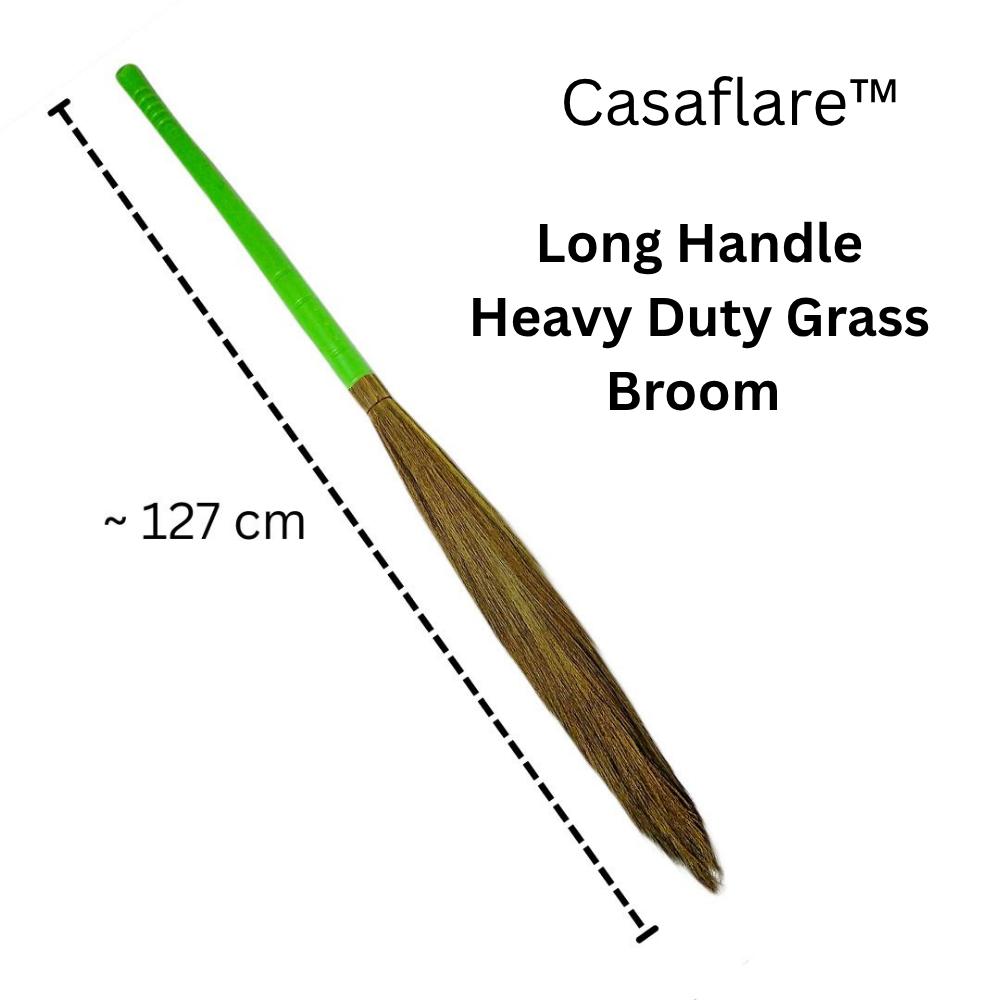 Casaflare Grass Soft Floor Broom 50 inch Green (Multicolour)_2