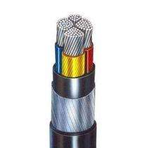 Aluminium PVC Flat Steel Strip HR PVC LT Power Cables 3.5 Core 300 sqmm 1.1 kV_0
