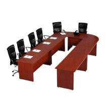Conference Office Tables Brown Wooden_0