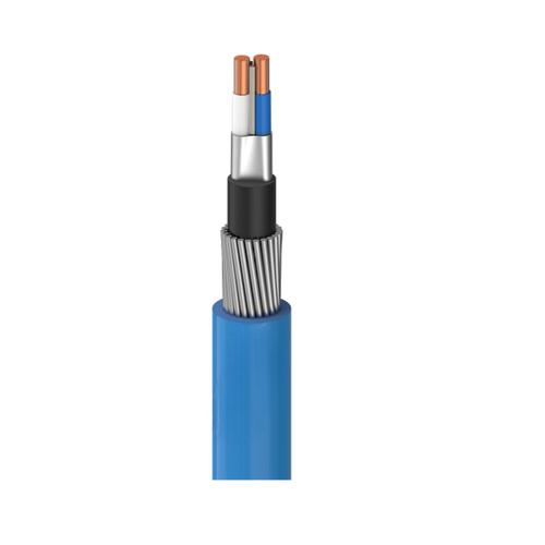 2 Core Copper 1.5 sqmm PVC Insulated GS Flat Strip Armour FRLS PVC Shielded Instrumentation Cable 500 V Black_0