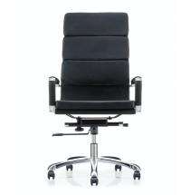 Shaaspace Revolving Black 1080 x 635 x 605 mm Stainless Steel Office Chairs_0