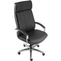 Shaaspace Revolving Black 1080 x 635 x 605 mm Stainless Steel Office Chairs_0