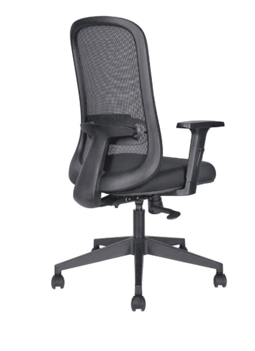 Shaaspace Revolving Black 985 x 635 x 605 mm Plastic Office Chairs_1