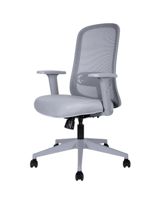 Shaaspace Revolving Black 985 x 635 x 605 mm Plastic Office Chairs_3
