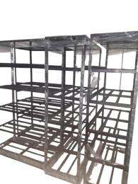 Fabtech Mild Steel Angle Frame 5 Layers Industrial Racks 2 m 2700 x 535 mm_0