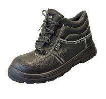 Ultima ULT 103 Leather in Barton Print Metal Toe Safety Shoes Black_0