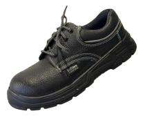 Ultima ULT 106 Leather in Barton Print Metal Toe Safety Shoes Black_0
