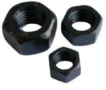 Zinova M10 Hexagon Head Nuts Mild Steel 4.6 Polished IS 1363_0
