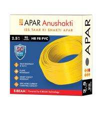 APAR Anushakti 2.5 sqmm HR FR Electric Wire Yellow 90 m_0