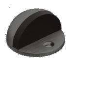 Kick Down Door Stopper Smooth Grey_0