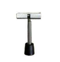 Kick Down Door Stopper Smooth Silver_0