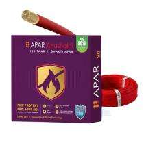 APAR Anushakti 2.5 sqmm EBXL HFFR Electric Wire Red 90 m_0
