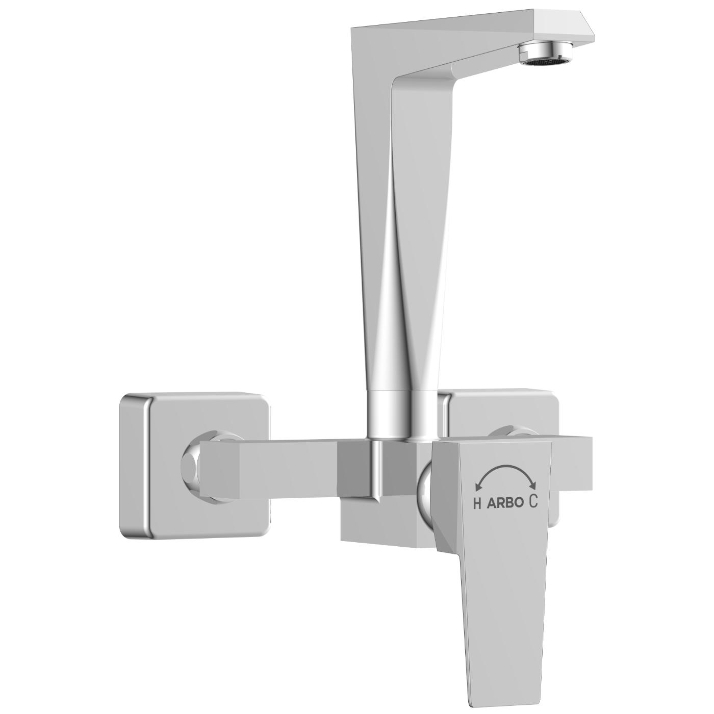 ARBO Chrome Plated Sink Mixer Faucet LV-2043_1