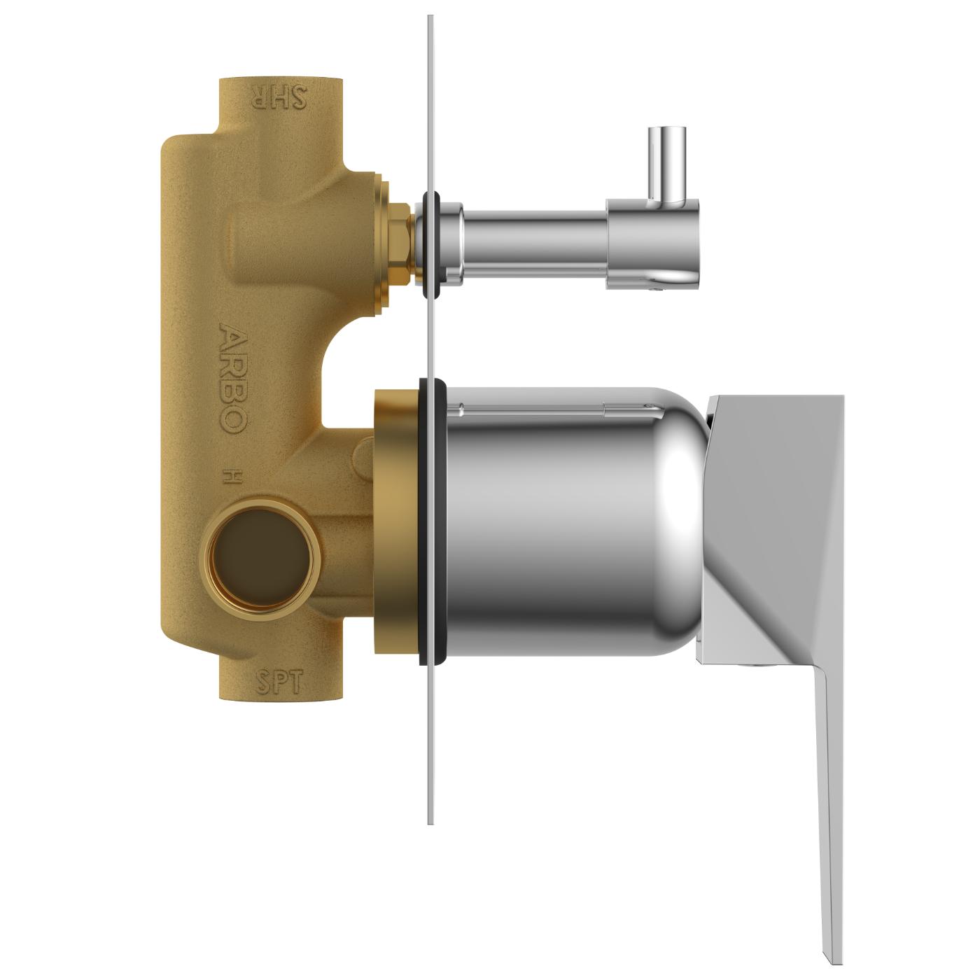 ARBO Chrome Plated Diverters Faucet LV-2052_1