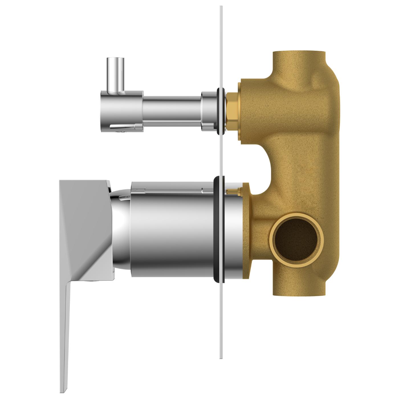 ARBO Chrome Plated Diverters Faucet LV-2068_1