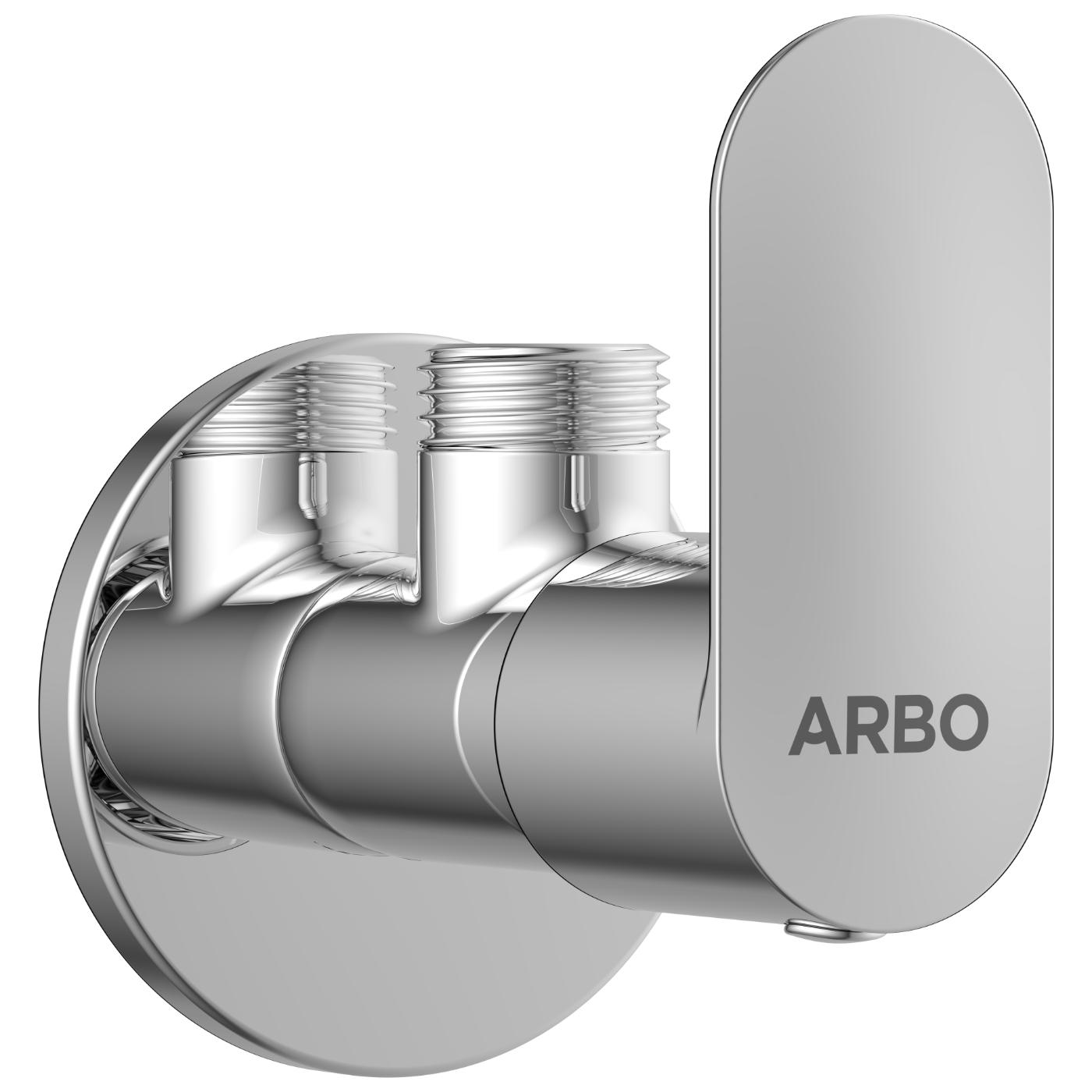ARBO Chrome Plated Angle Cock Faucet SL-2604_1