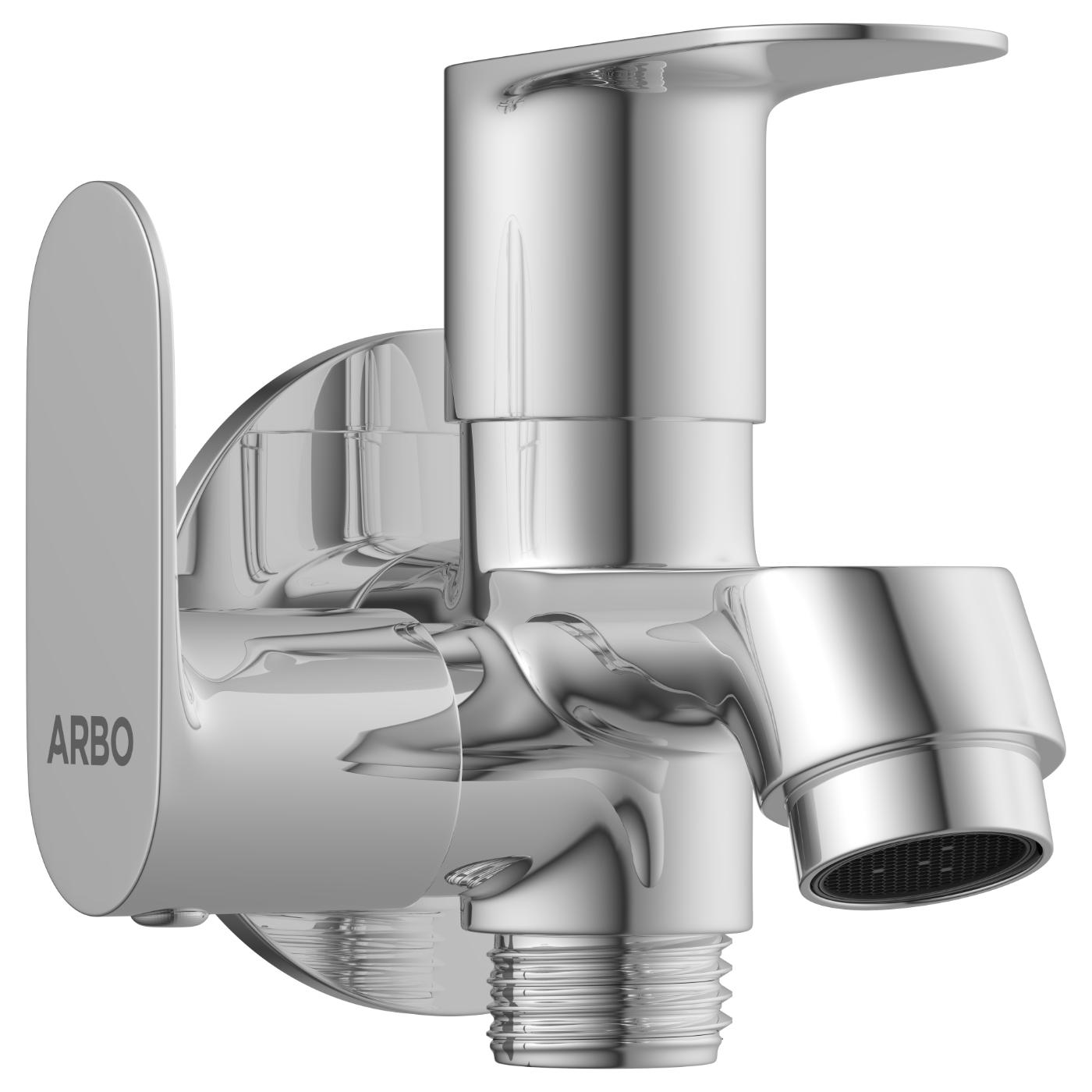 ARBO Chrome Plated Bib Cocks Faucet SL-2605_1