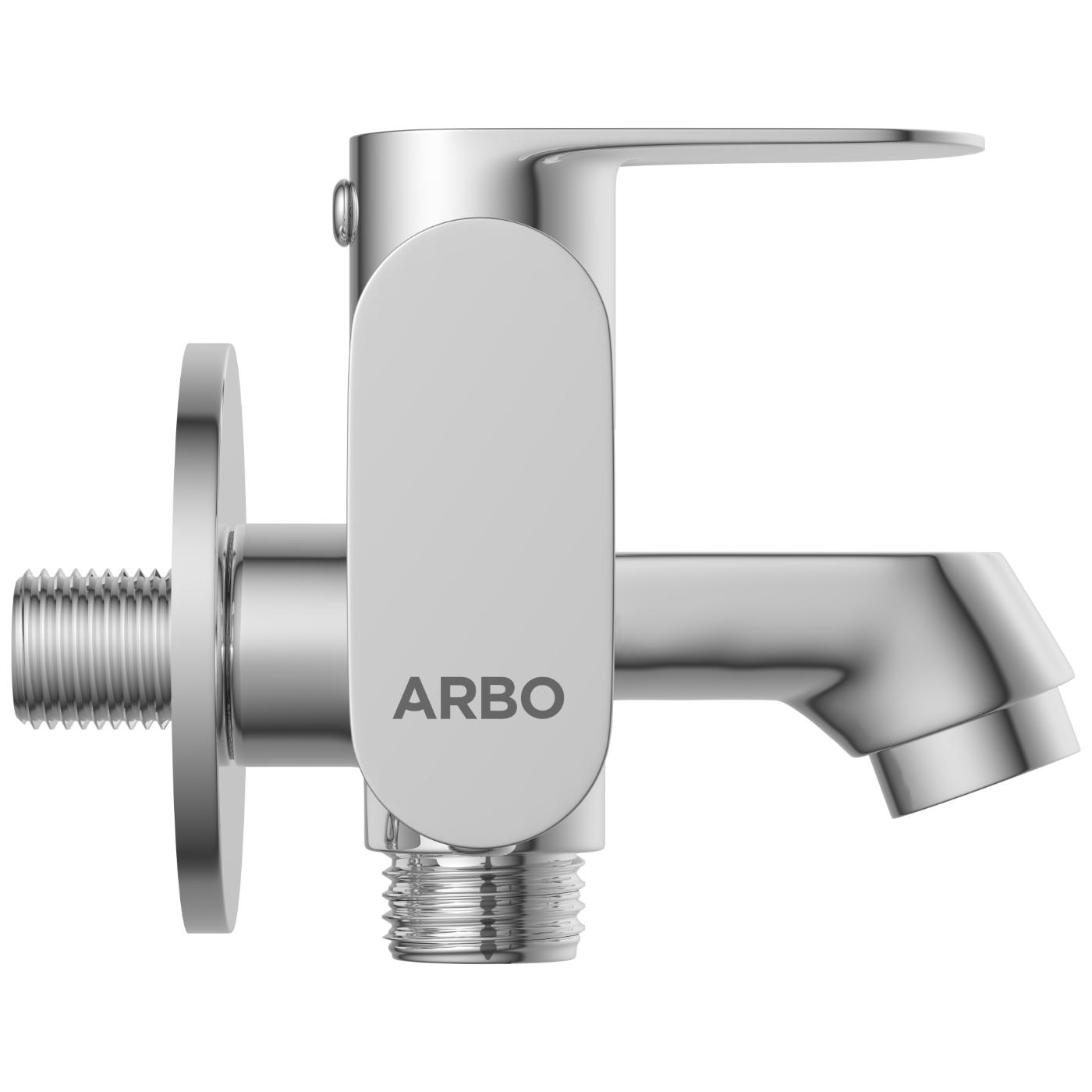 ARBO Chrome Plated Bib Cocks Faucet SL-2605_2