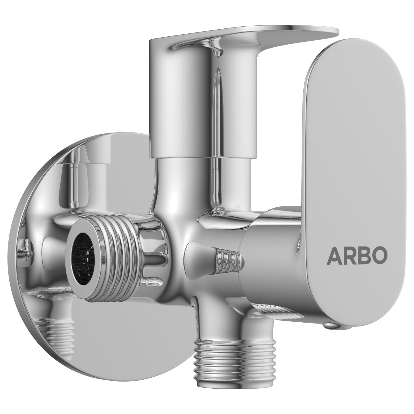 ARBO Chrome Plated Angle Cock Faucet SL-2607_1