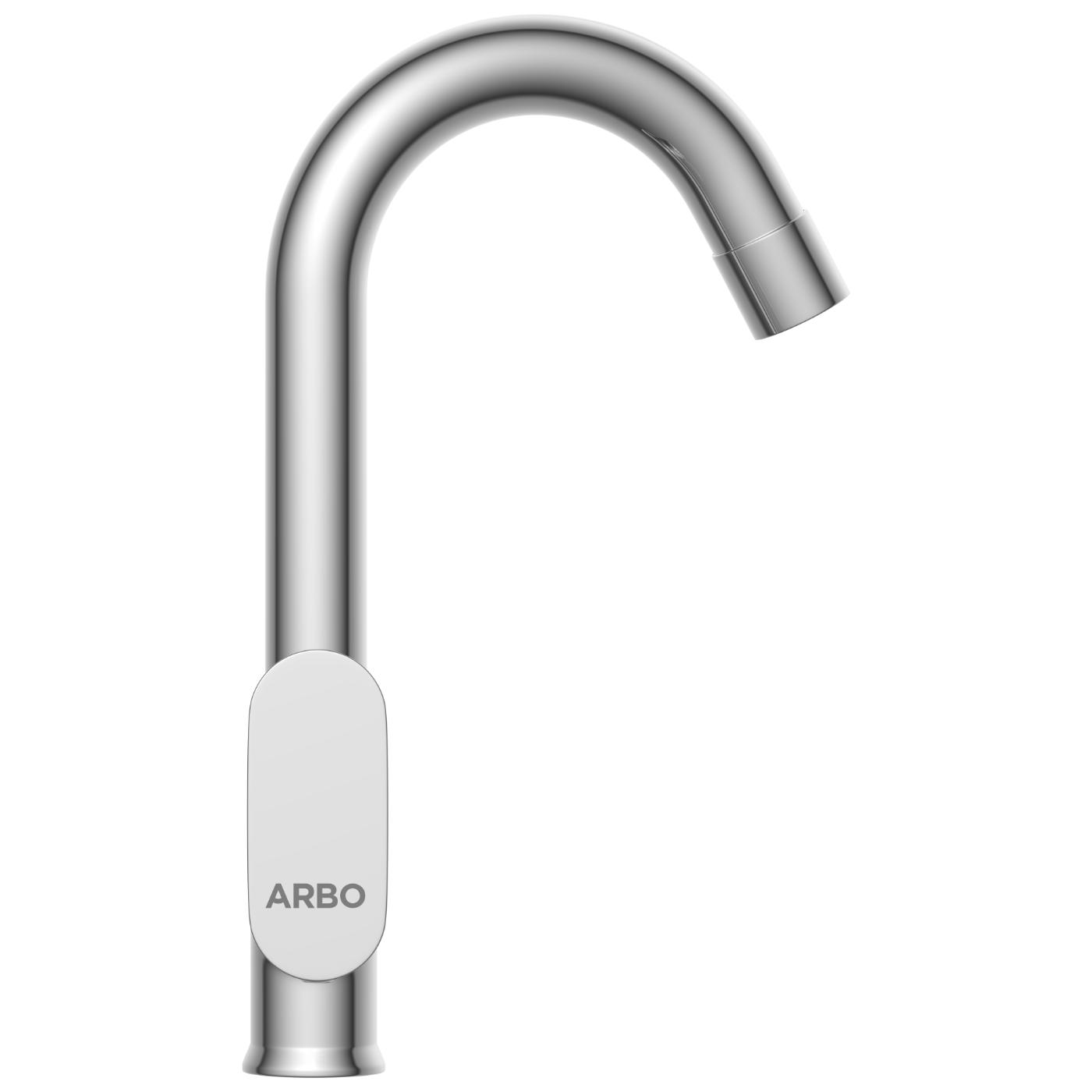 ARBO Chrome Plated Swan Neck Faucet SL-2611_2