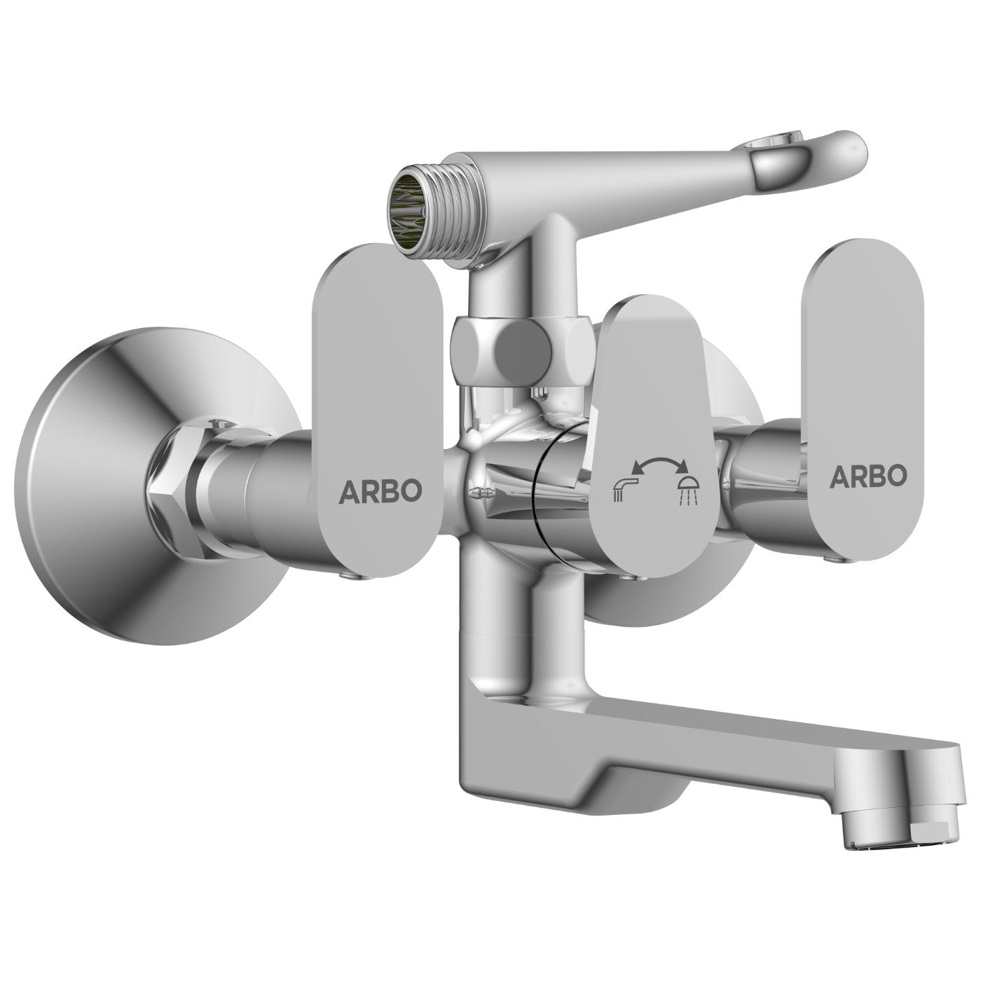 ARBO Chrome Plated Wall Mixers Faucet SL-2621_1