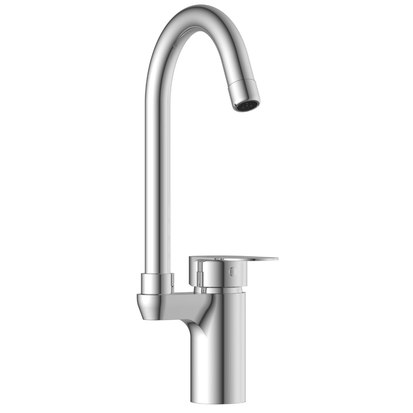 ARBO Chrome Plated Sink Mixer Faucet SL-2642_1