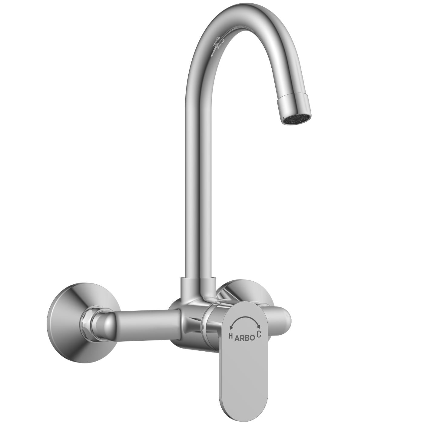 ARBO Chrome Plated Sink Mixer Faucet SL-2643_1