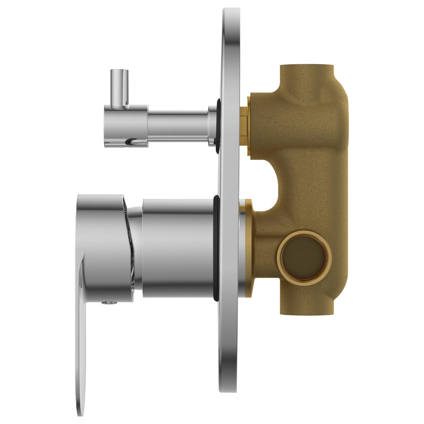 ARBO Chrome Plated Diverters Faucet SL-2651_1