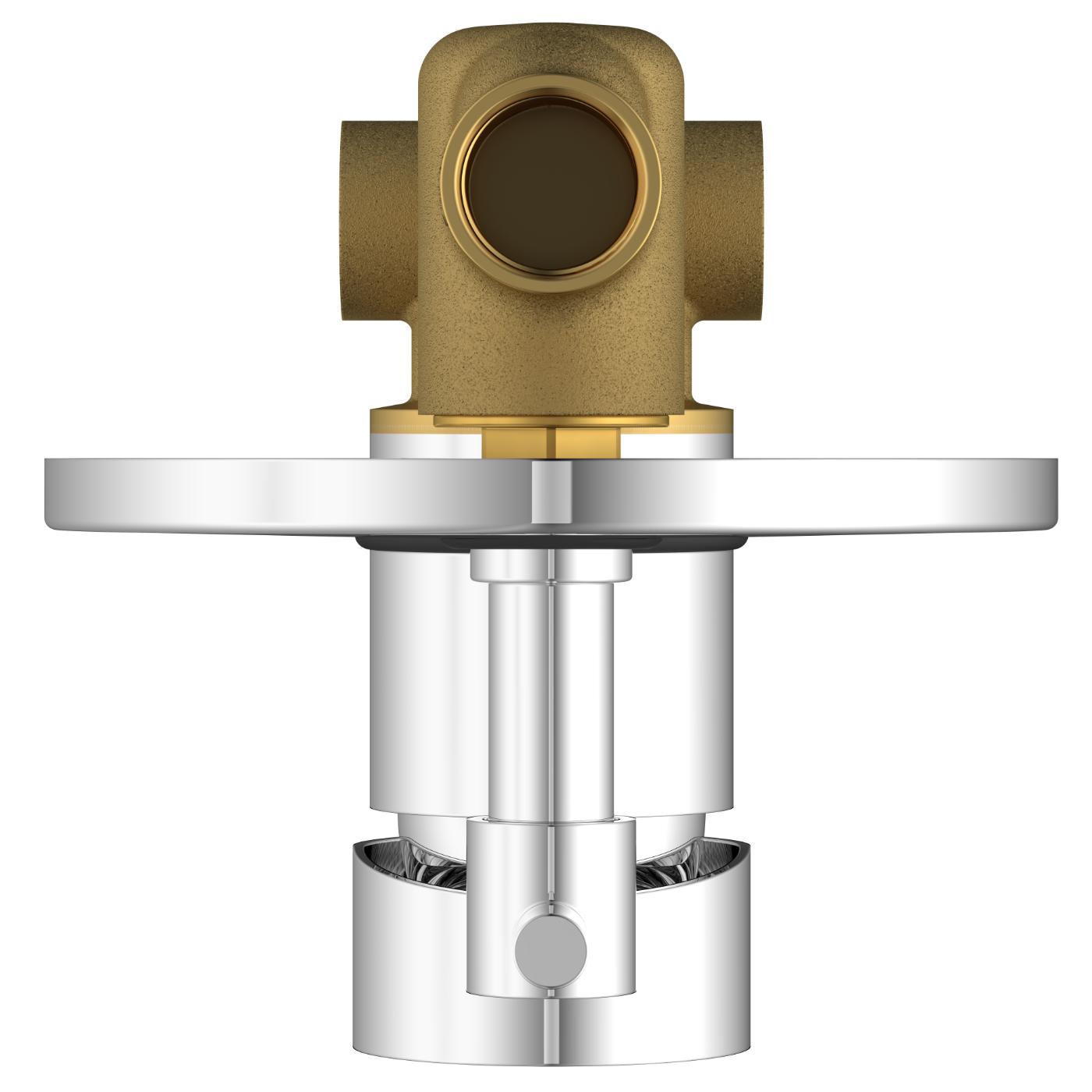 ARBO Chrome Plated Diverters Faucet SL-2651_2