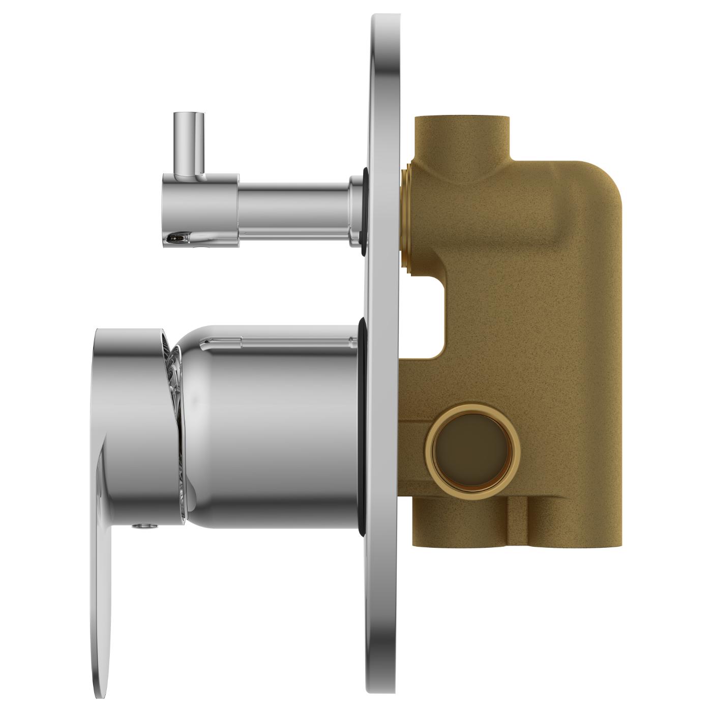 ARBO Chrome Plated Diverters Faucet SL-2655_1