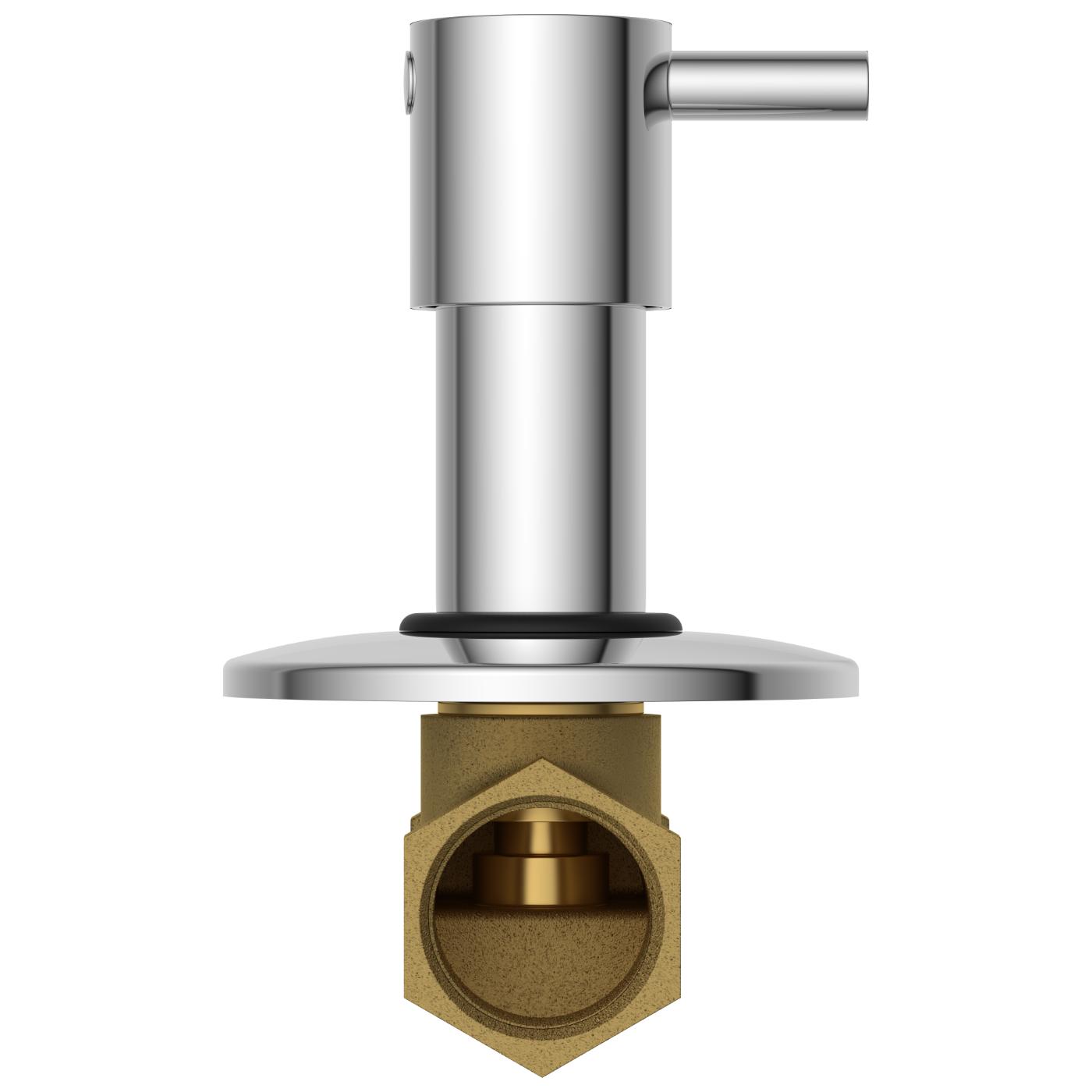 ARBO Chrome Plated Concealed Valve Faucet EL-1824_1