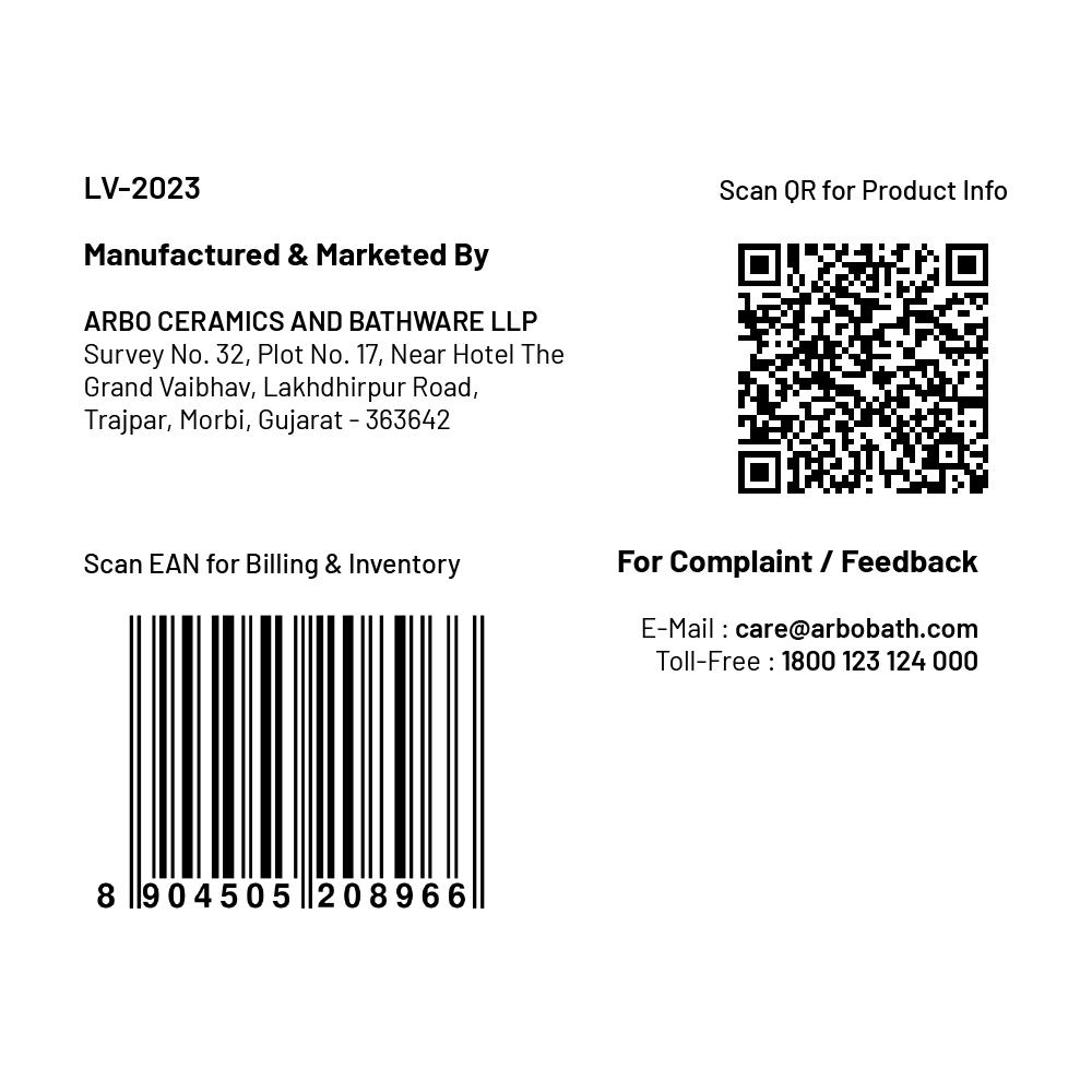 ARBO Chrome Plated Concealed Valve Faucet LV-2023_3
