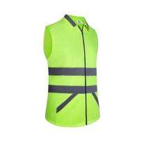 Refle Tech Polyester Safety Jackets M 2H Reflective Green_0