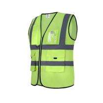 Refle Tech Polyester Safety Jackets XL 2V2H Reflective Green_0