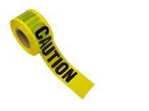3 inch Non Adhesive HDPE Warning Tape 2 mm Yellow_0