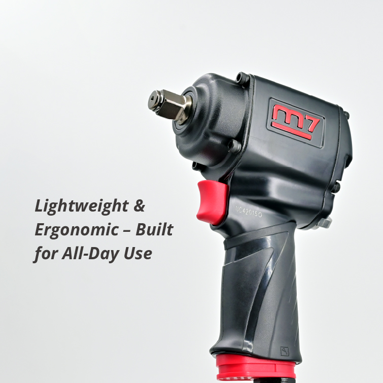 M7 32 mm Pneumatic Impact Wrenches NC-4660Q 1496 Nm_1