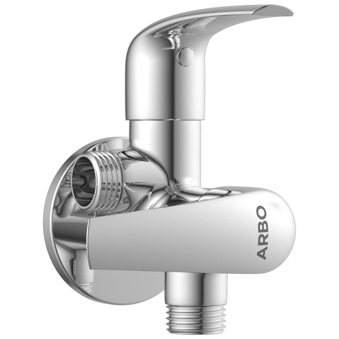 ARBO Chrome Plated Angle Cock Faucet CM-2507_1