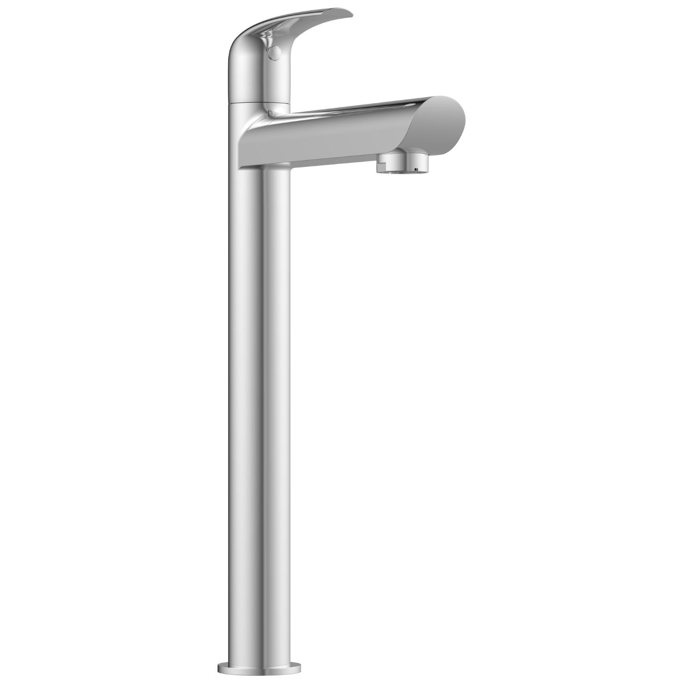 ARBO Chrome Plated Pillar Cocks Faucet CM-2517_1