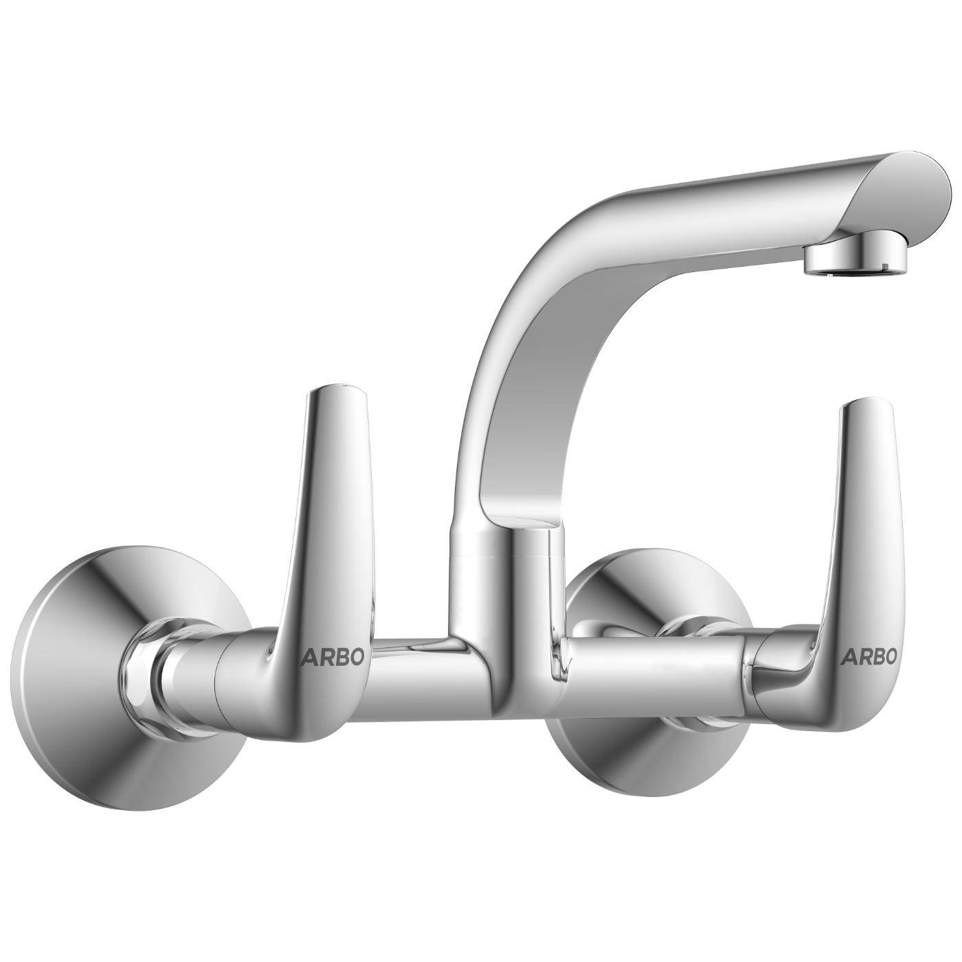 ARBO Chrome Plated Sink Mixers Faucet CM-2513_1